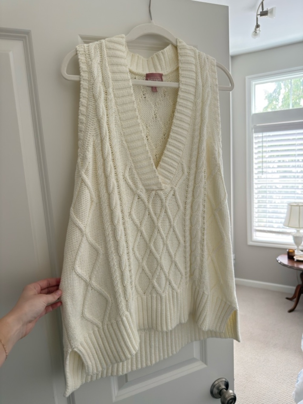 Show Me Your Mumu Reid Sweater Vest - Cream